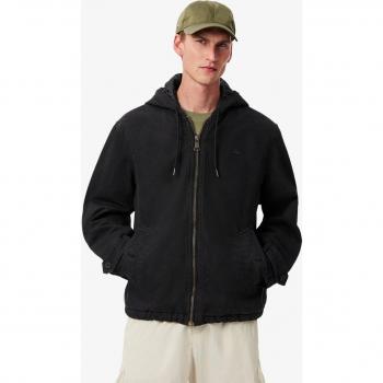 Giacca Lacoste con Cappuccio Uomo Nera Taglia M