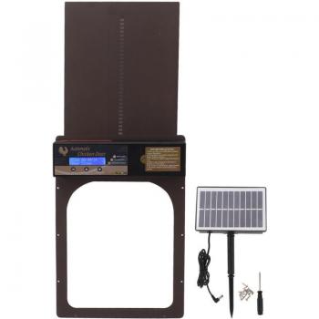 Puerta de Gallinero Automática con Temporizador Solar