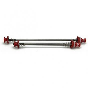 Titan Rapid Release Spikes für MTB & Rennrad – Kactus 36 g, 100 mm vorn, 130/135 mm hinten