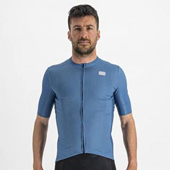 Maillot Sportful Checkmate corto azul pastel - L
