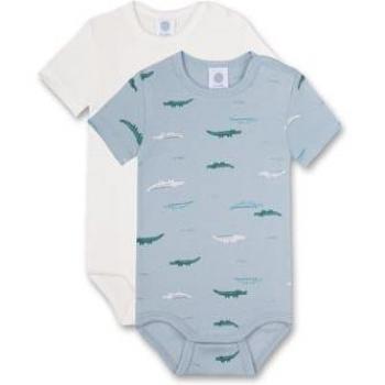 Body Twin Pack Coccodrillo Sanetta Azzurro/Bianco