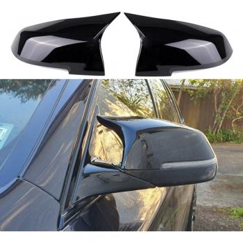 Tapas Laterales de Reemplazo para Espejo Retrovisor BMW 5 Series F10/F11 – Carbono Oscuro