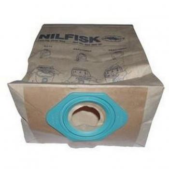 Pack 5 x Sacs Papier GS/GM80 – Compatible Nilfisk