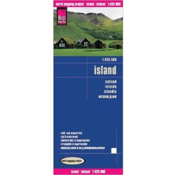 Reise Know-How Landkarte Island / Iceland