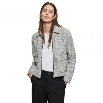 STREET ONE Kurzjacke aus weichem Materialmix