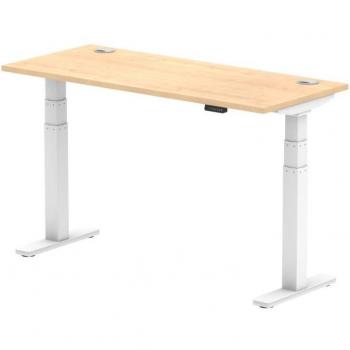 Maple Top Cable Ports Desk