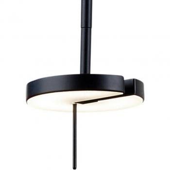 Leds C4 Lighting Invisible LED Ceiling Pendant Matt Black Mains dimming 765lm 3000K