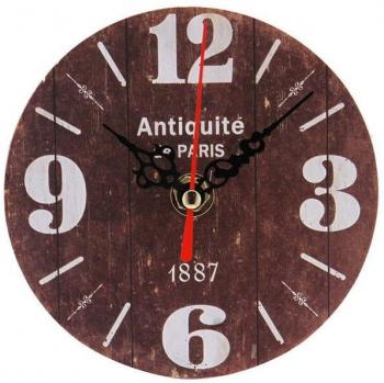 Amecor DIY Vintage 3D Mirror Wall Art Clock