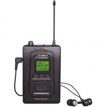 Audio 2000s AWR6304U Bodypack Receiver, 500MHz