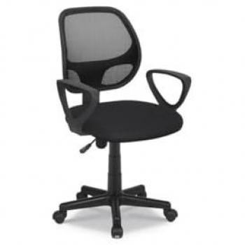Meublorama Sedia ipolist nero rete 86‑98 cm regolabile stile moderno ergonomico