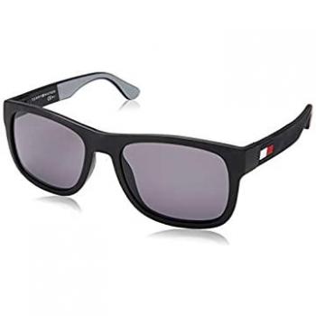 Tommy Hilfiger TH 1556/S 08A/IR, Occhiali da Sole Uomo, Nero, 52 mm