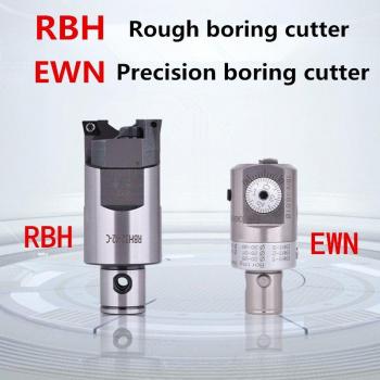 CNC RBH Zwilling Bohrkopf 19-25mm CCMT060204 für BT40 LBK tiefen Bohrungen