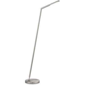 Knapstein Dina-S Stehleuchte in Nickel matt