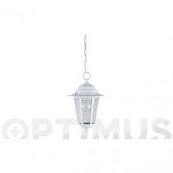 Faro colgante IP44 60W con bombilla E27