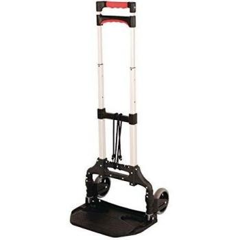 VFM Light Duty Folding Hand Truck with Rubber Wheels Capacity 40kg 386091
