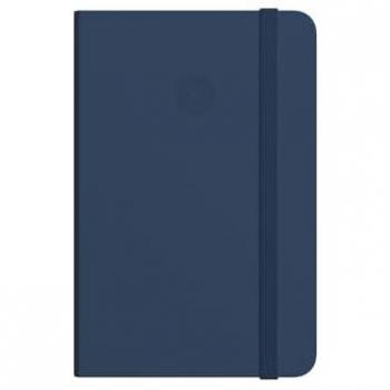 Cuaderno Antartik A5 gomilla 5mm azul marino