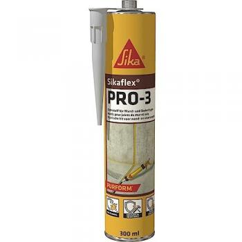 Sika Dichtstoff Sikaflex Pro 3 Polyurethan – Betongrau 300 ml