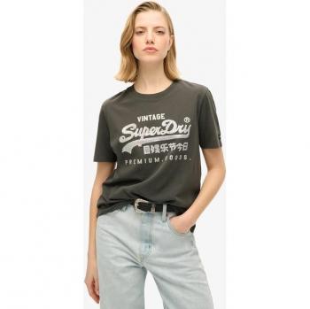 Top de Mujer Brillante con Logotipo VL y Detalles