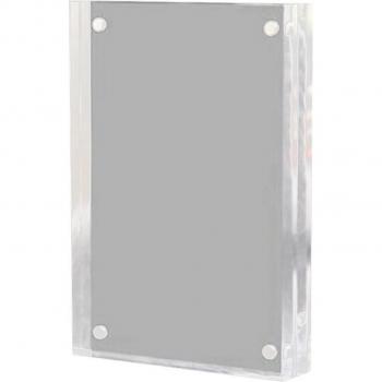 Crystal Clear Free Standing Photo Frame
