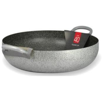 Janet 2.0 Tegame in Alluminio Antiadherente 40,5 cm – Grigio Pietra