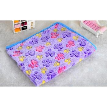 Edredón para cama de mascotas con diseño de patas