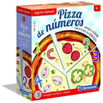 CLEMENTONI EDUCATIVO Pizza de Números 55316 4+