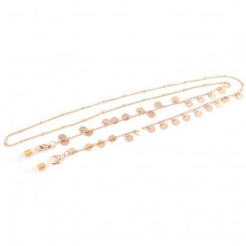 1PC Women Pearls Sunglasses Gold Chains Eyewear Holder