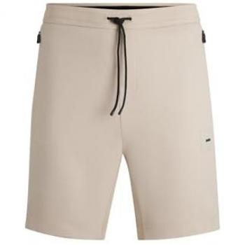 Short BOSS Headlo Rib Stretch Beige - Homme