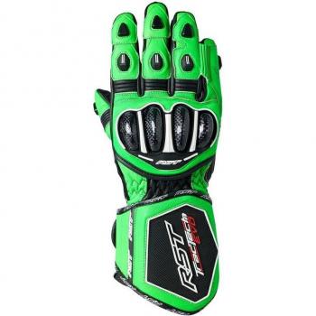 RST Guanti Moto Tractech Evo 4 Verde Neon-Nero