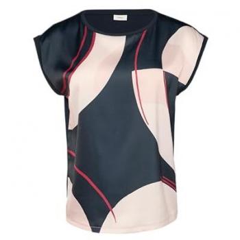 Ärmelloses Fabricmix Shirt