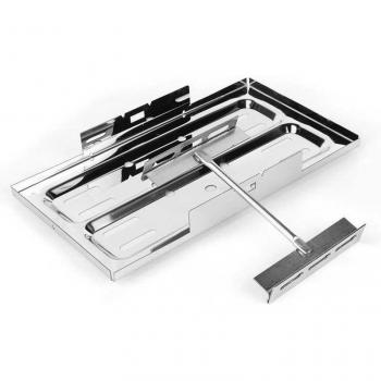 Car Battery Tray Stainless Steel Universal Polished Hold