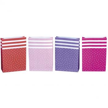 Goody Bag Rosa & Rosso a Pois – Set da 8