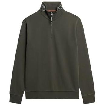 Felpa Superdry Henley a Cerniera, Utility, 3XL