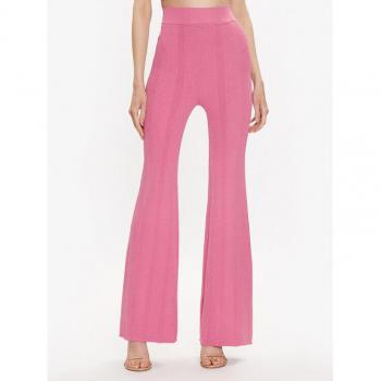 Birger Christensen Wide Trousers – Pink, Female, M, Ribbed Knit