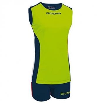 Givova Damen Freizeitset: Top und Shorts