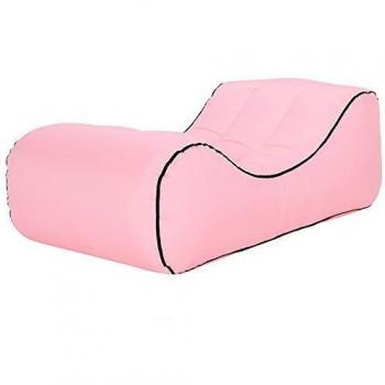 ARIESDY Fauteuil Gonflable – en Nylon – Pouf/Canapé Ultra Léger – Idéal pour Intérieur et Extérieur, Camping, Pique-Niques et Festivals