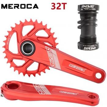 Manivela Meroca GXP 32/34/36/38T Bicicleta de Montaña