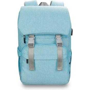 Mochila de Bebé Gran Capacidad con Cargador