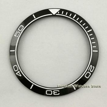 Insert Black Ceramic Bisel for Automatic Watches – 43 mm