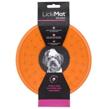 Lickimat Splash Antischlingnapf 20cm Oranje