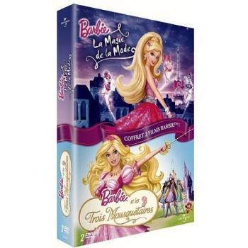 Coffret DVD Barbie : La Magie de la Mode et Les Trois Mousquetaires