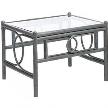 Madrid Grey Cane Coffee Table