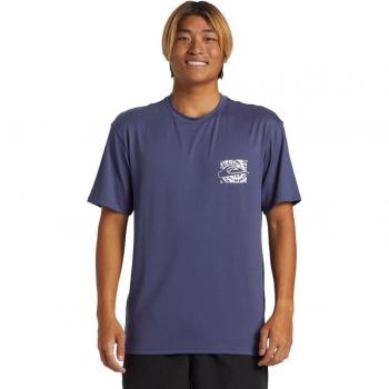 Camiseta da surf uomo Quiksilver Everyday Surf Lycra blu