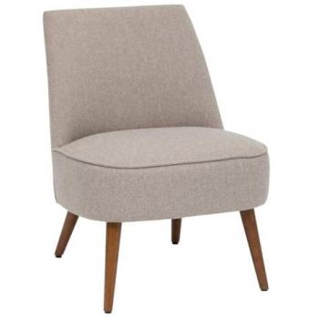 Fauteuil bas Gary beige Atmosphera