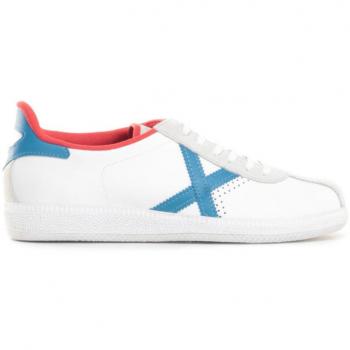 Scarpe da ginnastica Munich Barru 133 bianche in pelle