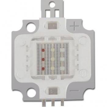 Chip LED COB 10W/20W/30W/50W/100W, luz RGB de alta potencia, 10 unids/lote