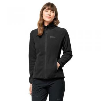 Giacca Fleece Jack Wolfskin Moonrise FZ W Donna Nera XL