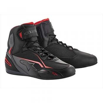 Scarpa Moto Sportiva Alpinestars FASTER 3 Nero Grigio Rosso taglia 10