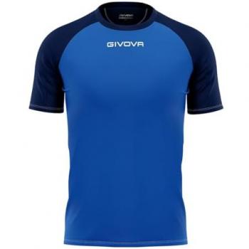 Trikot Givova Capo Damen – Größe S – blau rot