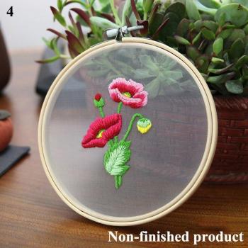 Beginner Cross Stitch Flower Kit